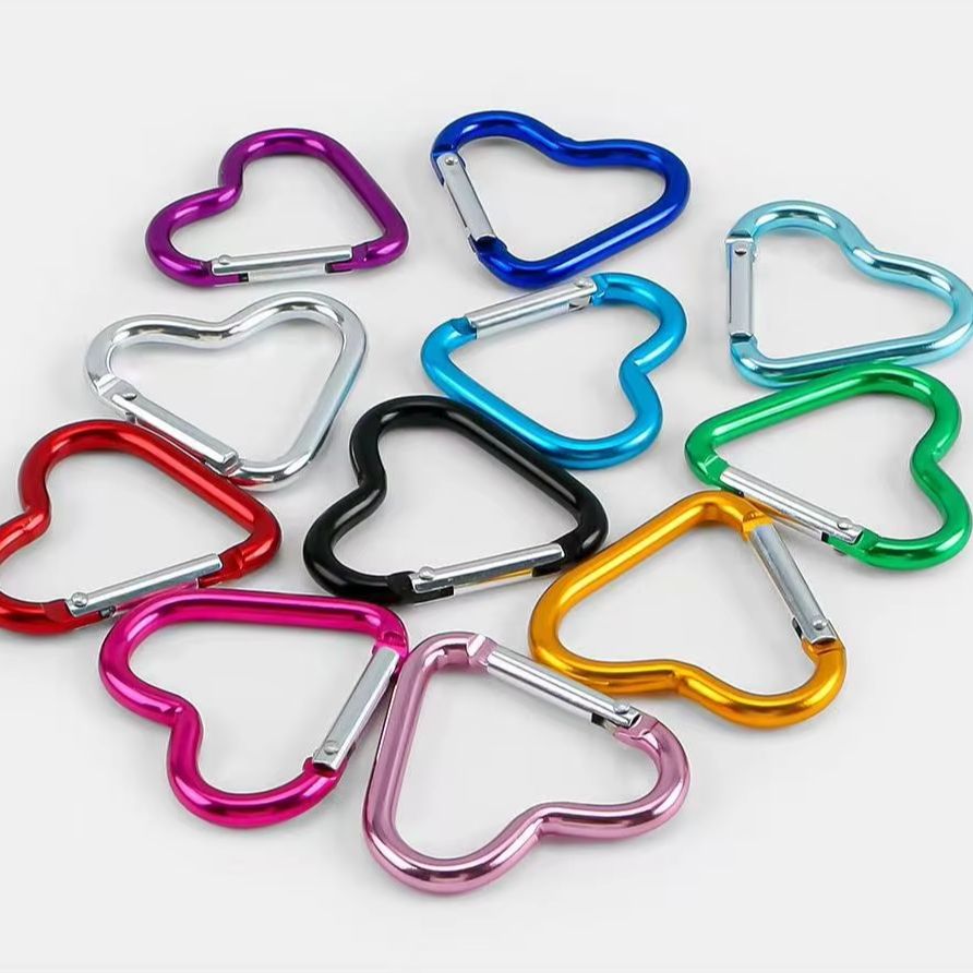 Jewelry Making Necklaces - 5pcs Aluminum Alloy Colorful Heart Spring