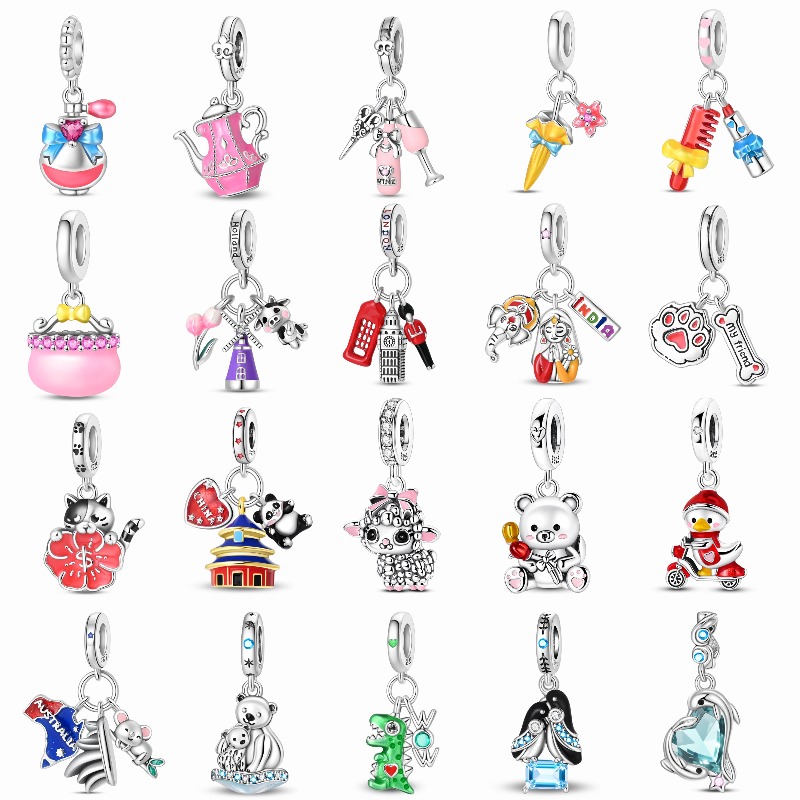 Jewelry Making In London - Travel Series Original Charm 925 Silver