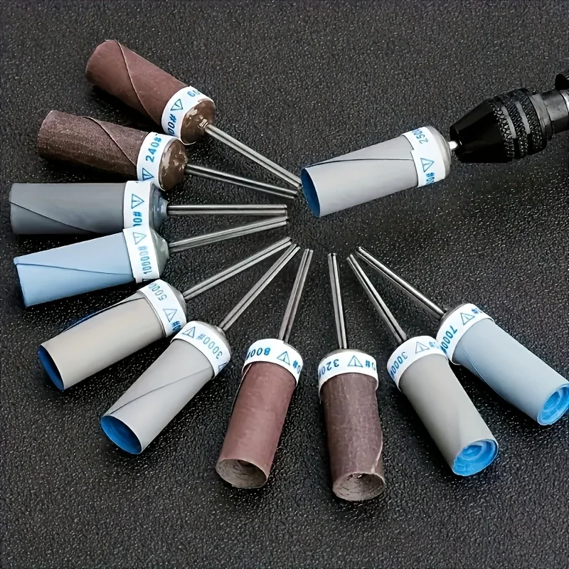 Jewelry Making Rotary Tool - 3-7pcs 80-1000 Grain Sandpaper Sticks 2.35mm