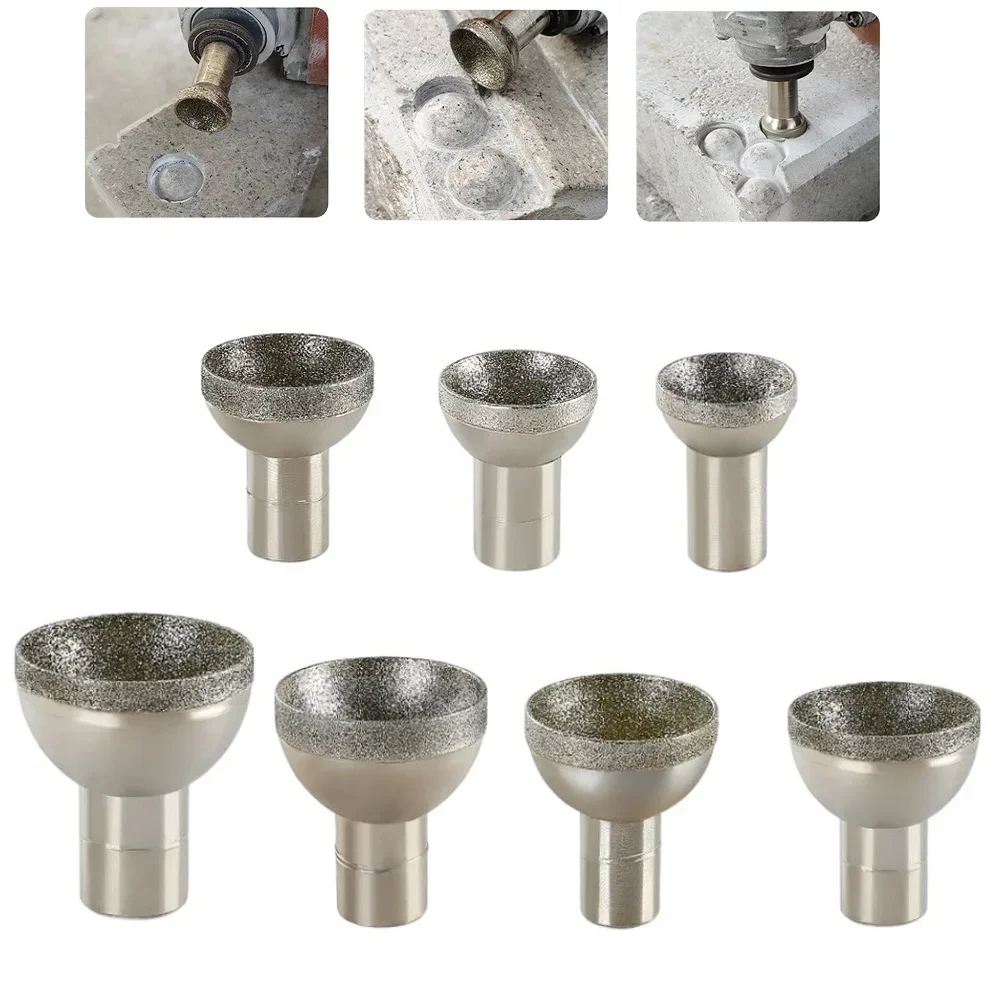 Jewelry Making Rotary Tool - Diamond Ball Burr 20-50mm Spherical Tip