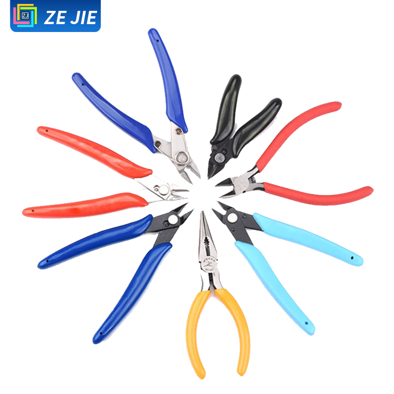 Jewelry Making Needle Nose Pliers - 170 Electronic Pliers, Flush Cut Nippers,
