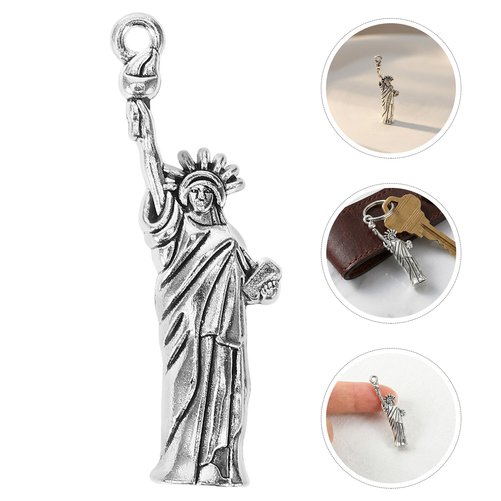 Jewelry Making New York - 50Pcs Statue of Liberty Charms Alloy