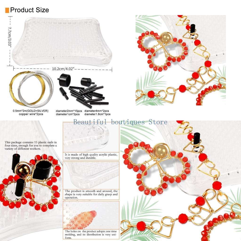 Wire Jewelry Making Jig - U4LF Wire Beading Jig Wire Shaping