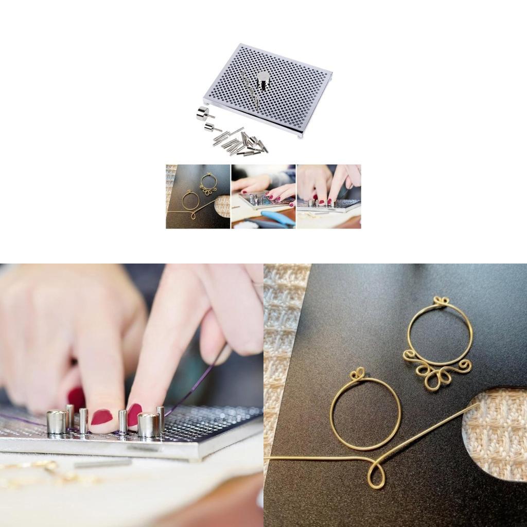 Wire Jewelry Making Jig - R3MC Aluminum Wire Jig Complete Jewelry