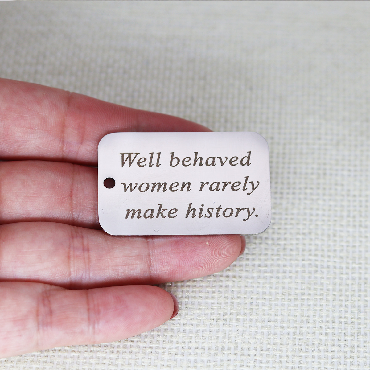 Jewelry Making History - 2pcs/Lot Well Behaved Women Rarely Make