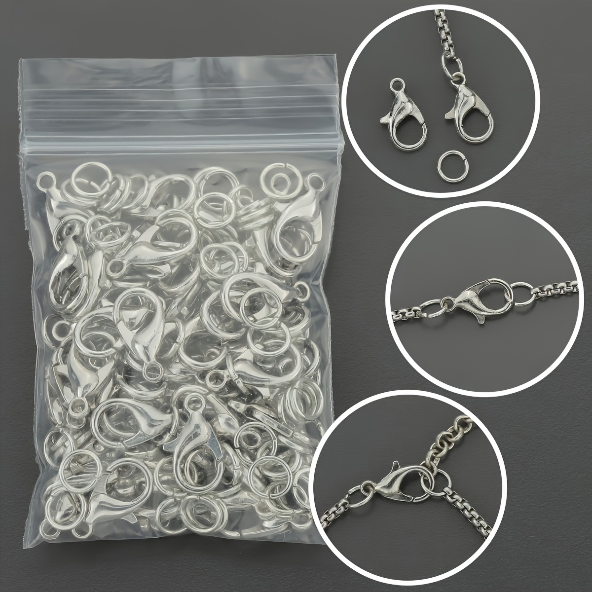 1/2/300pcs Lobster Clasps Open - Jewelry Making Looper Tool review and price
