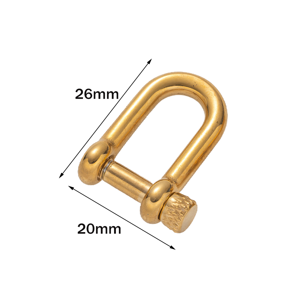 1pcs 304 Stainless Steel D-Rin - Jewelry Making Basics review and price
