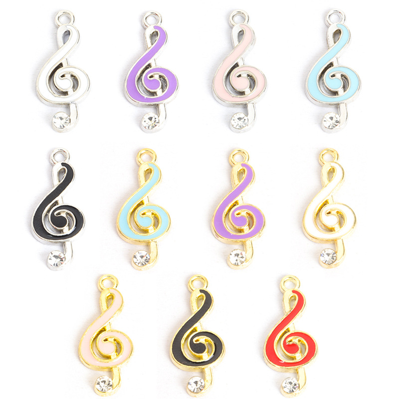 100PC/lot music note Pendant C - Jewelry Making Notes review and price