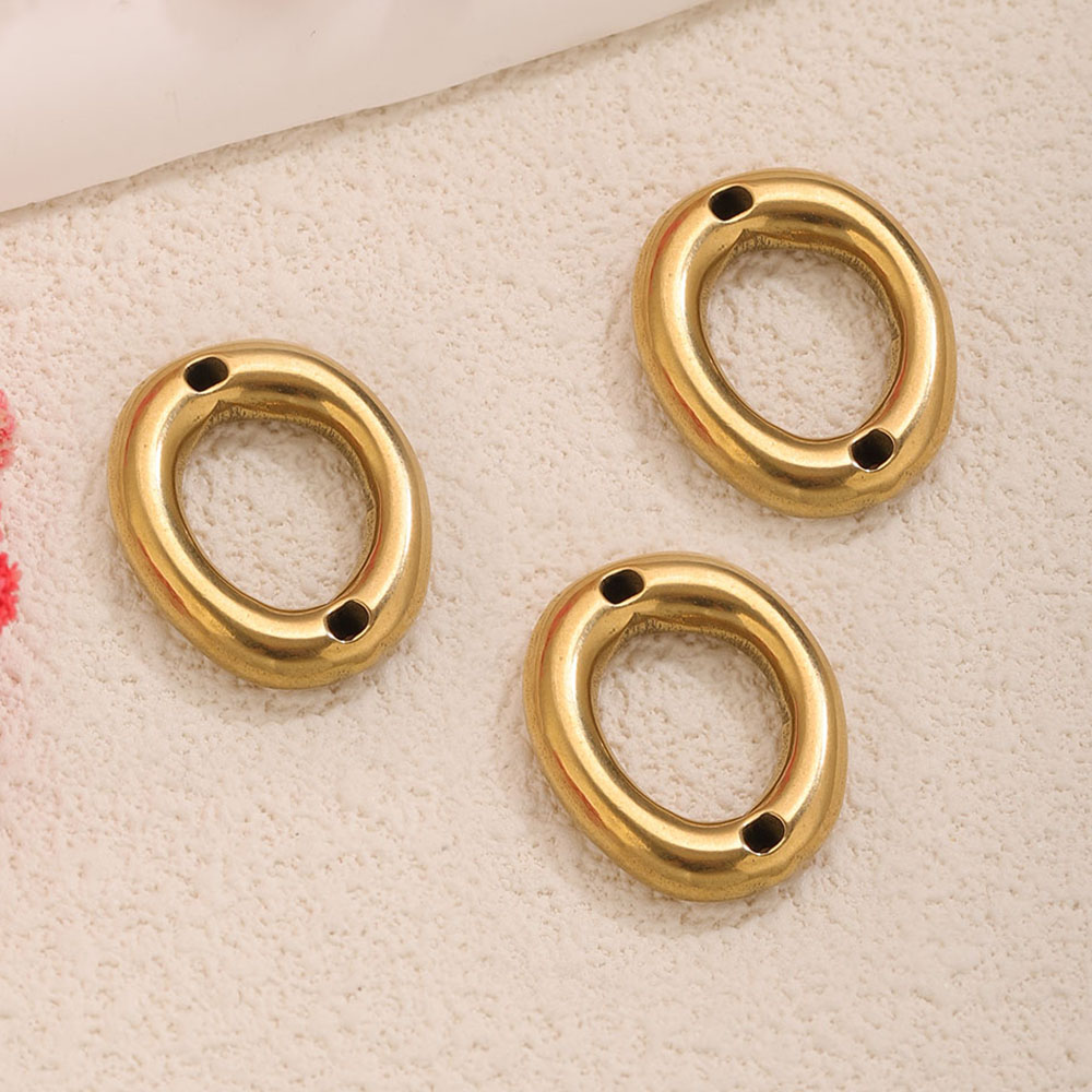 5pcs Stainless Steel Gold Plat - Jewelry Making Supplies Wholesale review and price