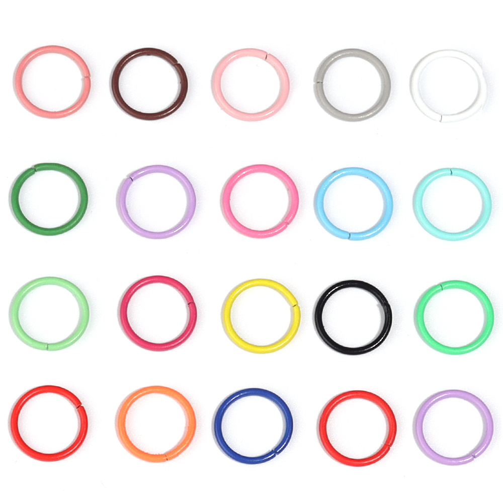 50pcs 8/10mm Iron Split Ring O - Jewelry Making Looper Tool review and price