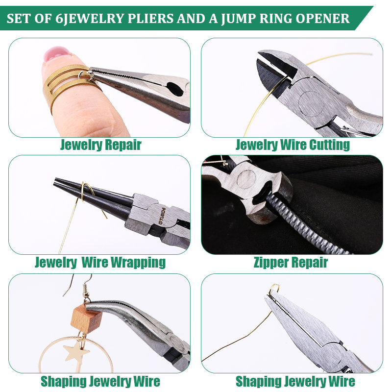 Jewelry Making Tool Set with N - Jewelry Making Needle Nose Pliers review and price