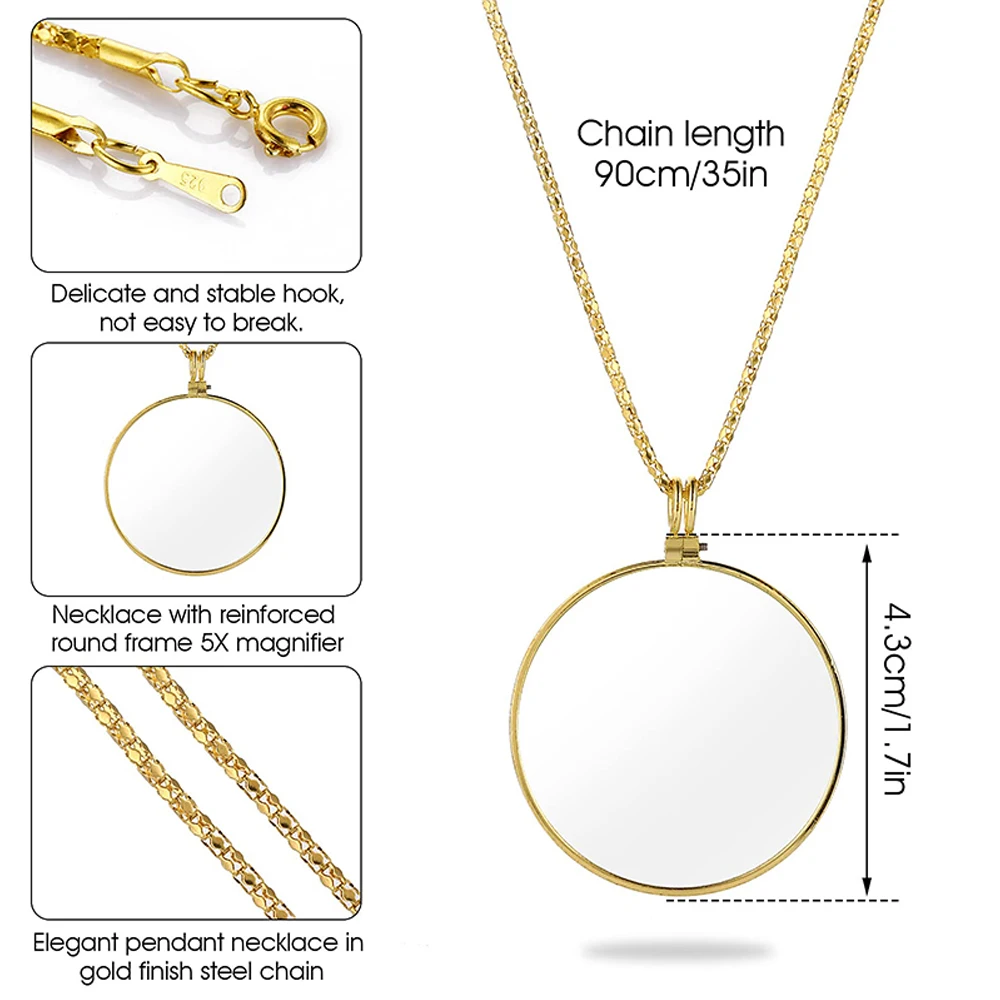 Necklace Magnifier Portable Mo - Jewelry Making Magazines review and price