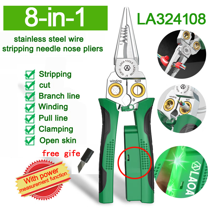 Multifunctional Wire Stripper  - Jewelry Making Needle Nose Pliers review and price