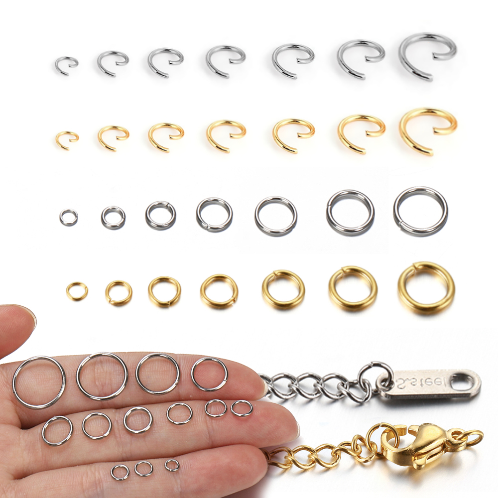 100-200pcs/lot Stainless Steel - Jewelry Making Supplies Wholesale review and price