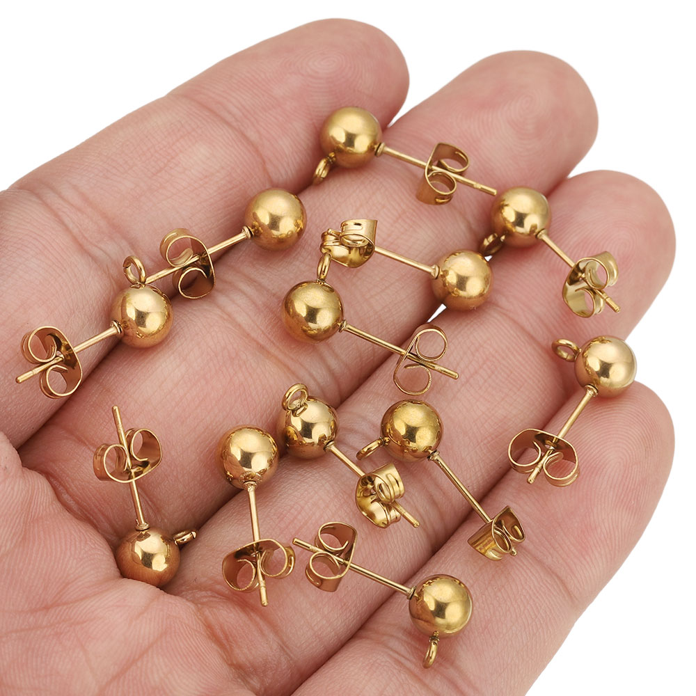 20pcs Stainless Steel 4 5 6 8m - Jewelry Making Supplies Wholesale review and price