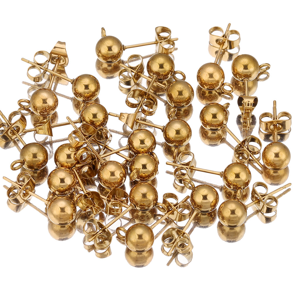 20pcs Stainless Steel 4 5 6 8m - Jewelry Making Supplies Wholesale review and price