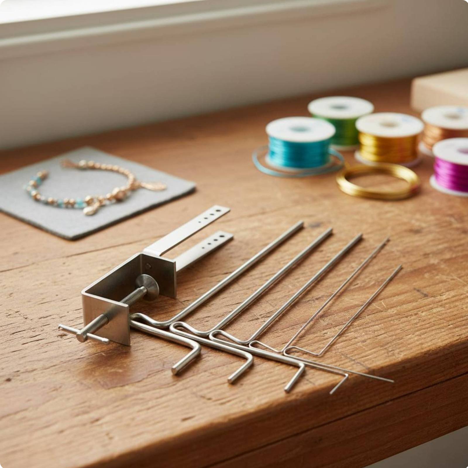 Wire Wrapping Mandrel Set 5 In - Wire Jewelry Making Jig review and price