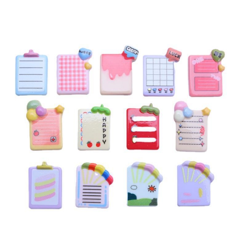 10pcs Cute Stationery Resin No - Jewelry Making Notes review and price