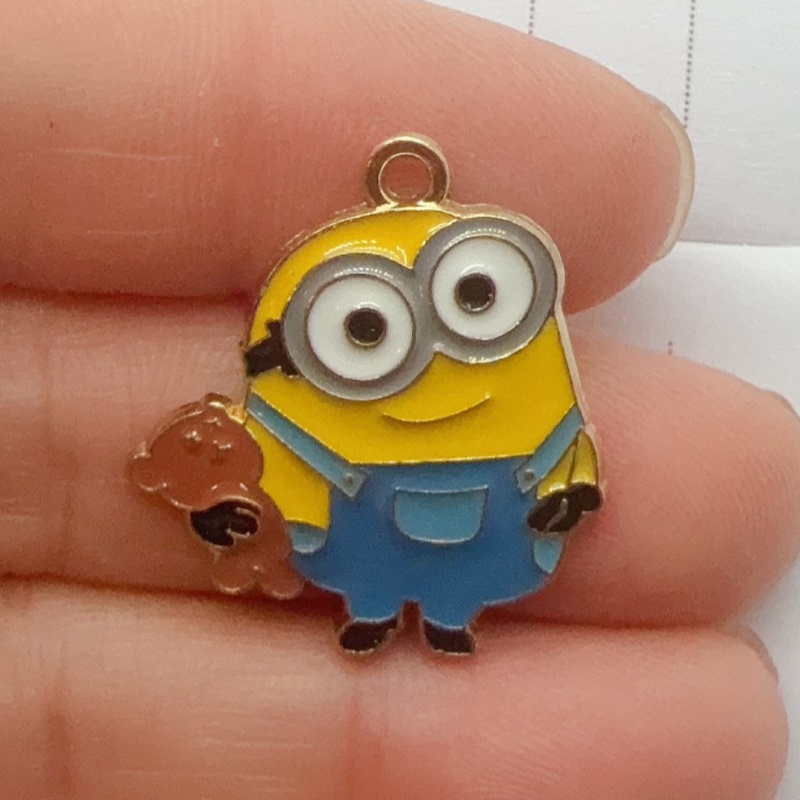 10pcs alloy drip oil cartoon p - Jewelry Making Earrings review and price