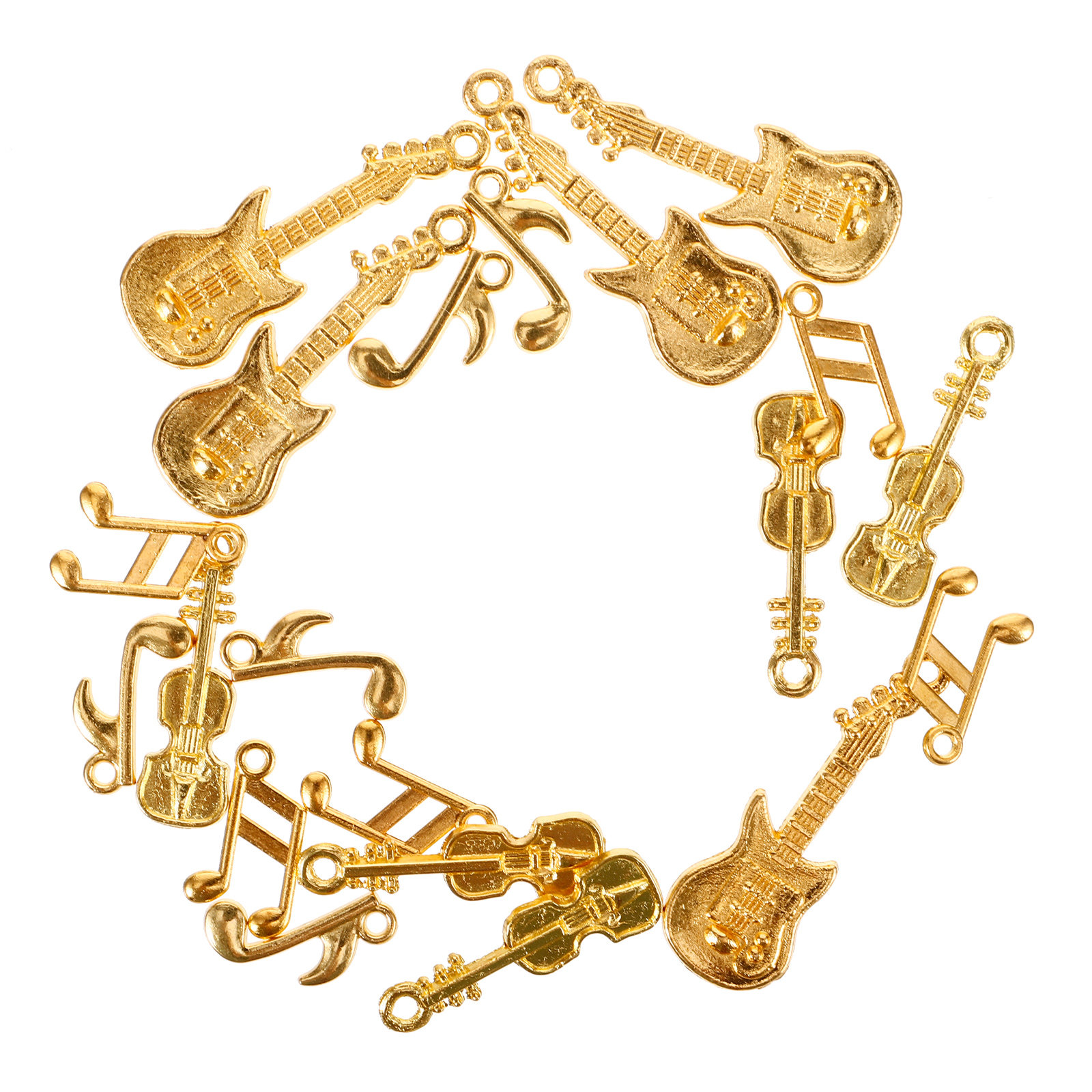 1Set Music Note Guitar Pendant - Jewelry Making Notes review and price