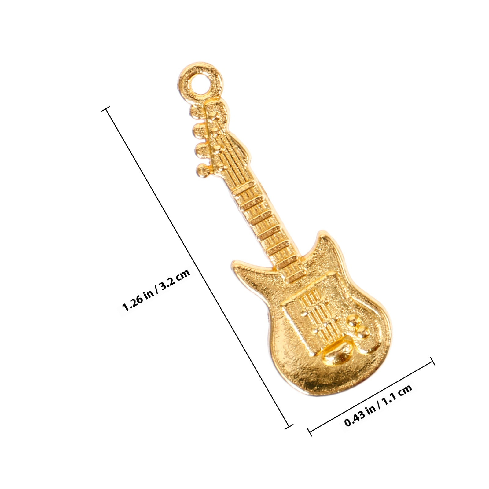 1Set Music Note Guitar Pendant - Jewelry Making Notes review and price