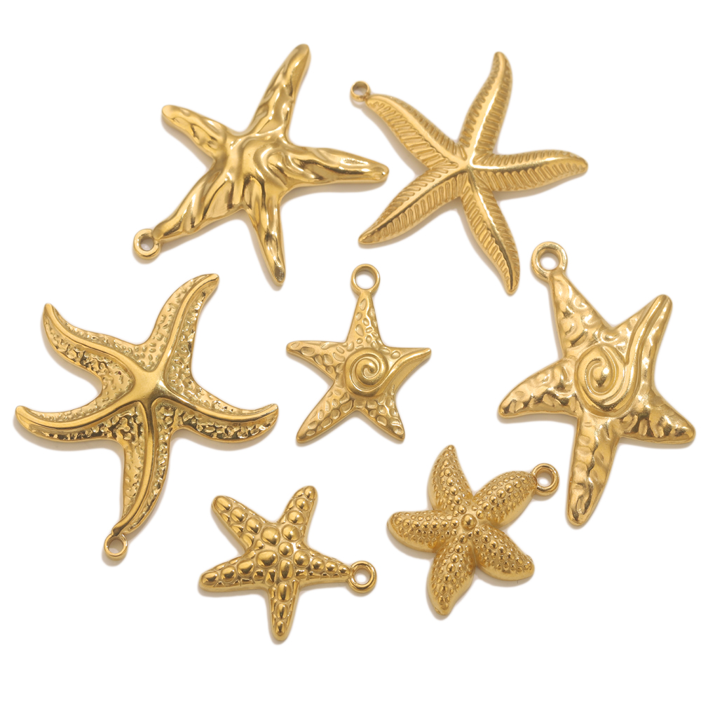 5pcs Stainless Steel Summer St - Jewelry Making Supplies Wholesale review and price