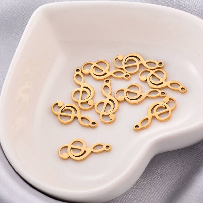 10pcs Charms Musical Note Stai - Jewelry Making Notes review and price