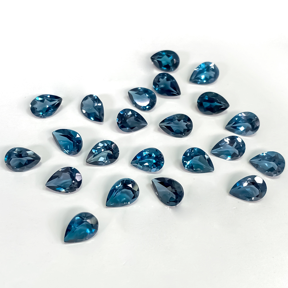 20pcs Real Natural Stone Pear  - Jewelry Making In London review and price