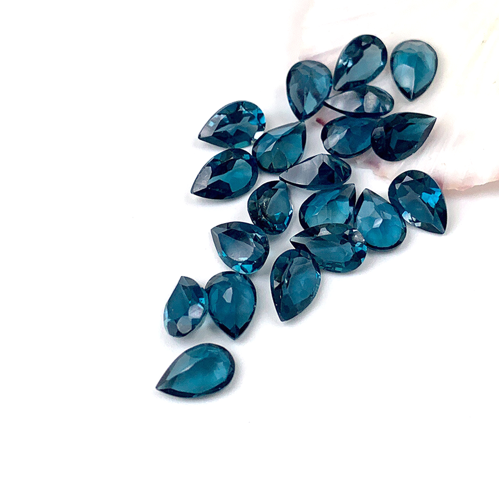 20pcs Real Natural Stone Pear  - Jewelry Making In London review and price