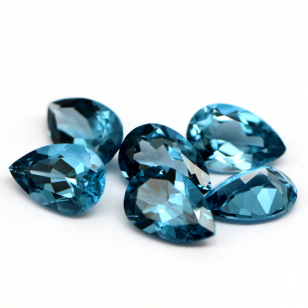 20pcs Real Natural Stone Pear  - Jewelry Making In London review and price