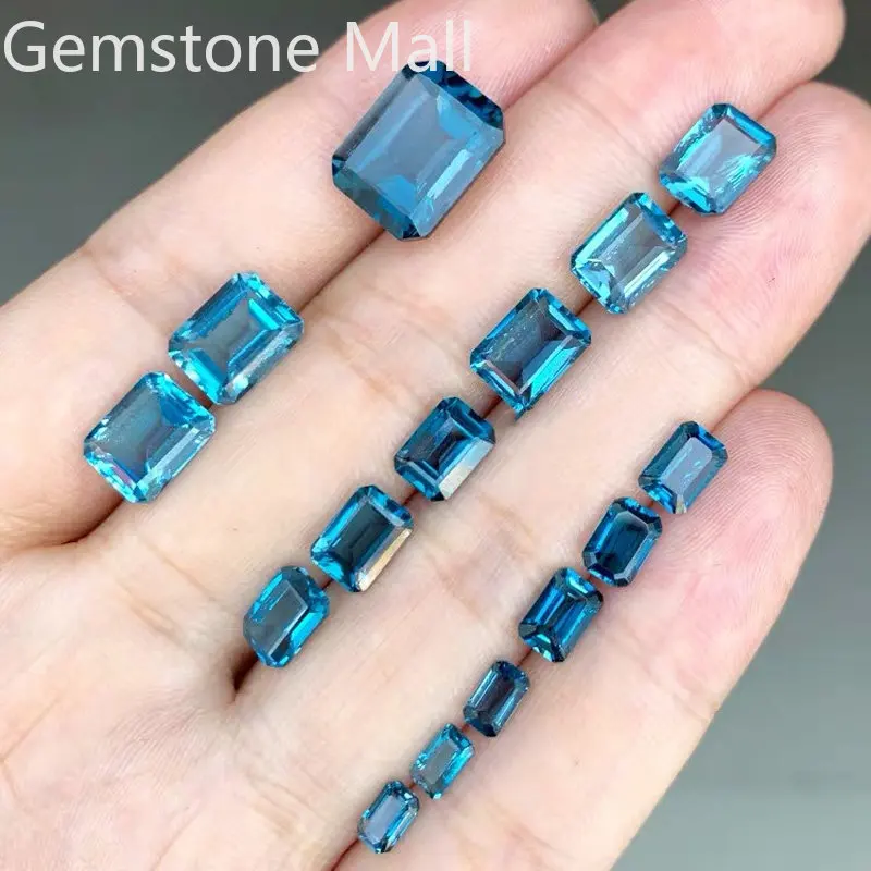 Emerald Cut Natural Topaz 4mm* - Jewelry Making In London review and price