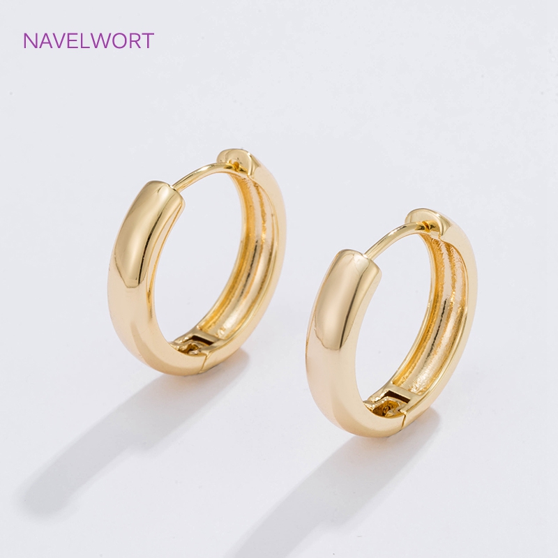 6 Sizes Gold Plated Circle Hoo - Jewelry Making Essentials review and price
