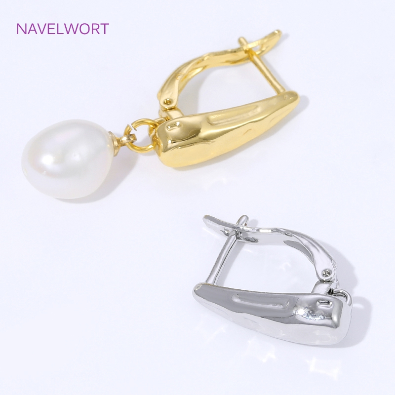 18K Gold Plated Smooth Earring - Jewelry Making Essentials review and price