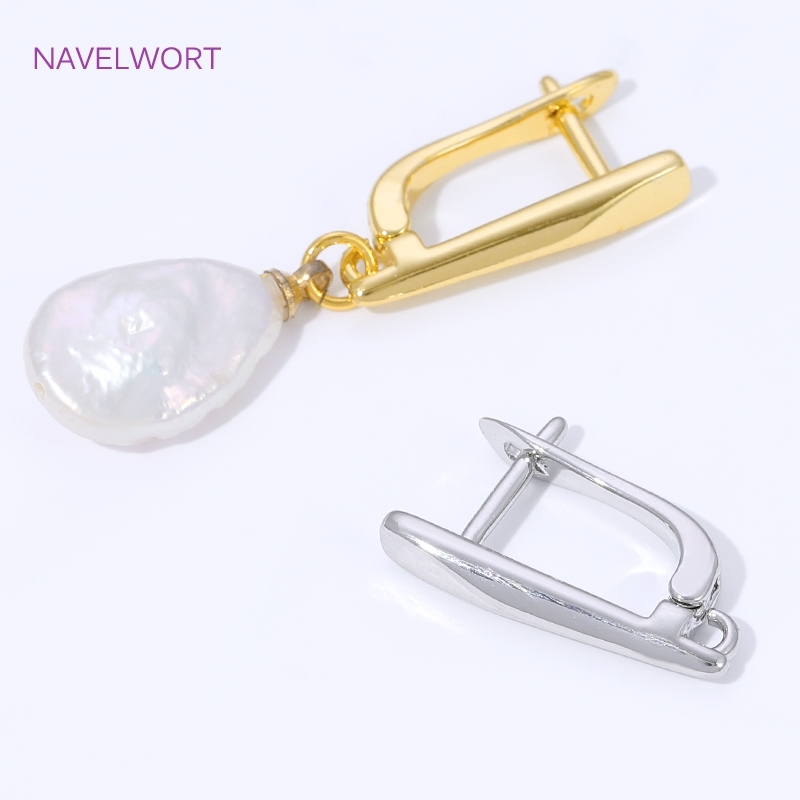 18K Gold Plated Smooth Earring - Jewelry Making Essentials review and price