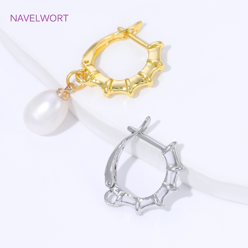 18K Gold Plated Smooth Earring - Jewelry Making Essentials review and price