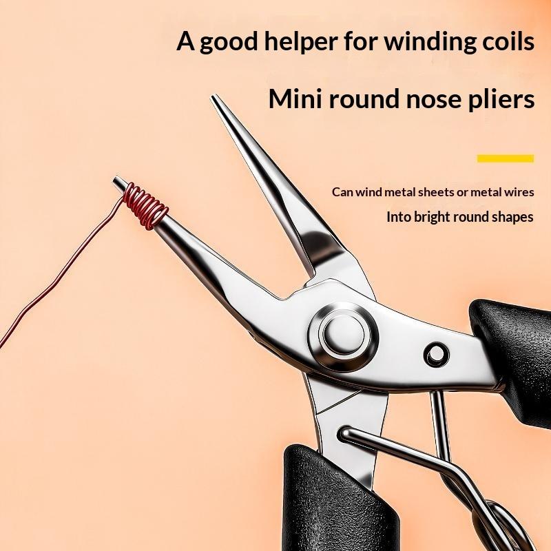 Stainless Steel Curved Mini Ne - Jewelry Making Needle Nose Pliers review and price