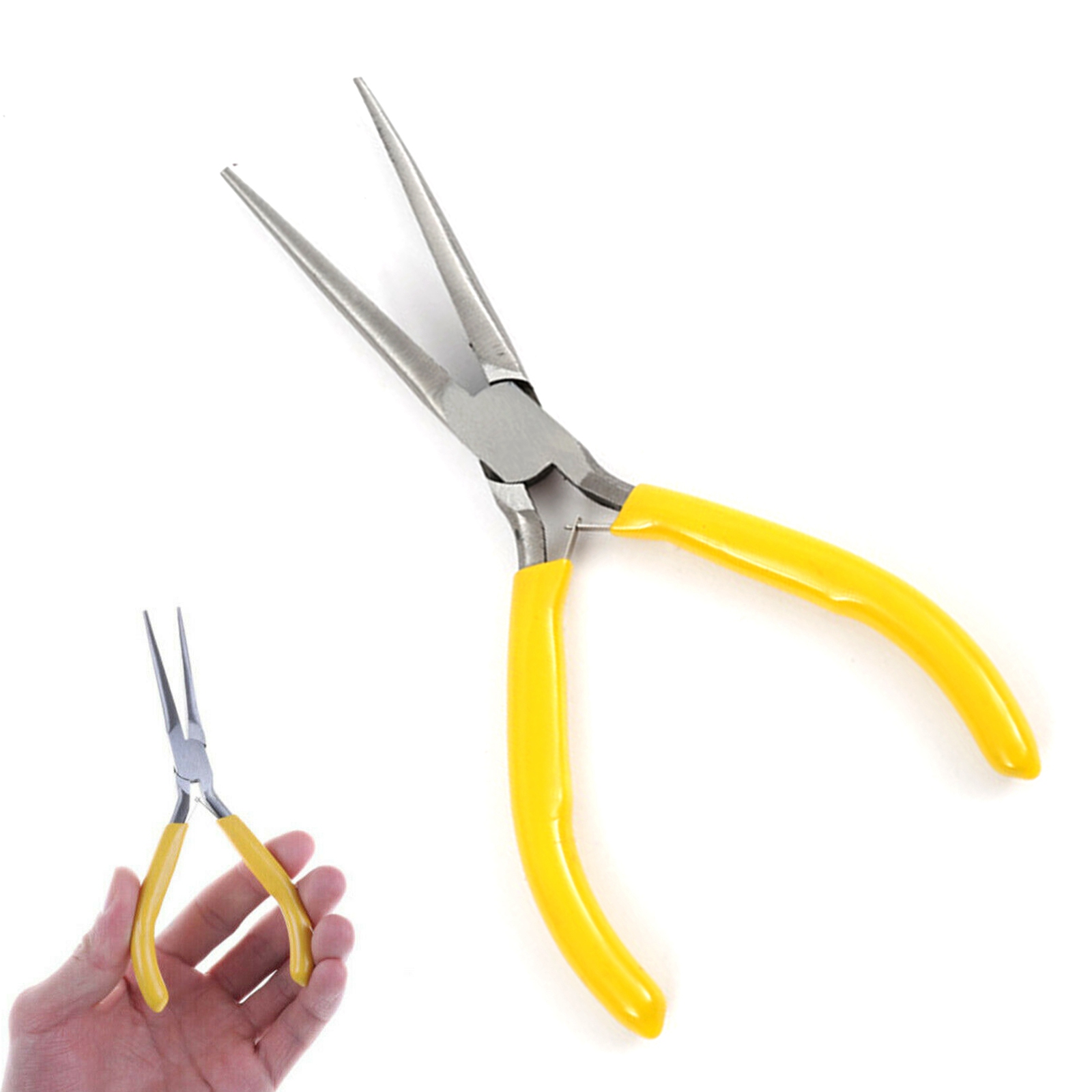 Yellow Multi Functional Mini L - Jewelry Making Needle Nose Pliers review and price