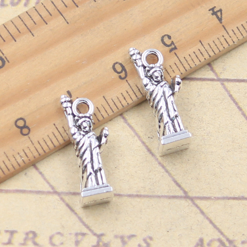 10pcs Charms New York Statue O - Jewelry Making New York review and price