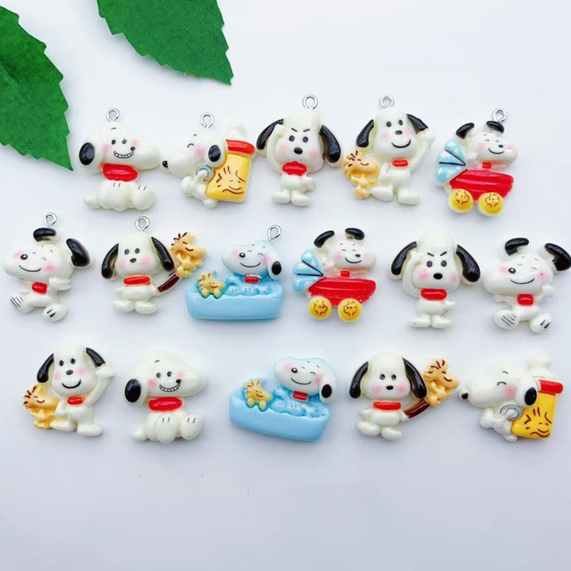 12pcs resin cartoon dog pendan - Jewelry Making Earrings review and price