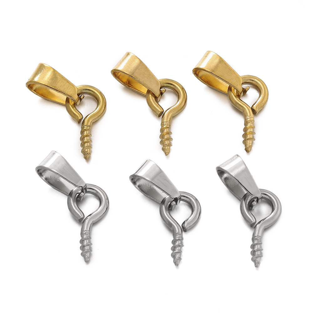 20pcs Stainless Steel Screw Ey - Jewelry Making Looper Tool review and price