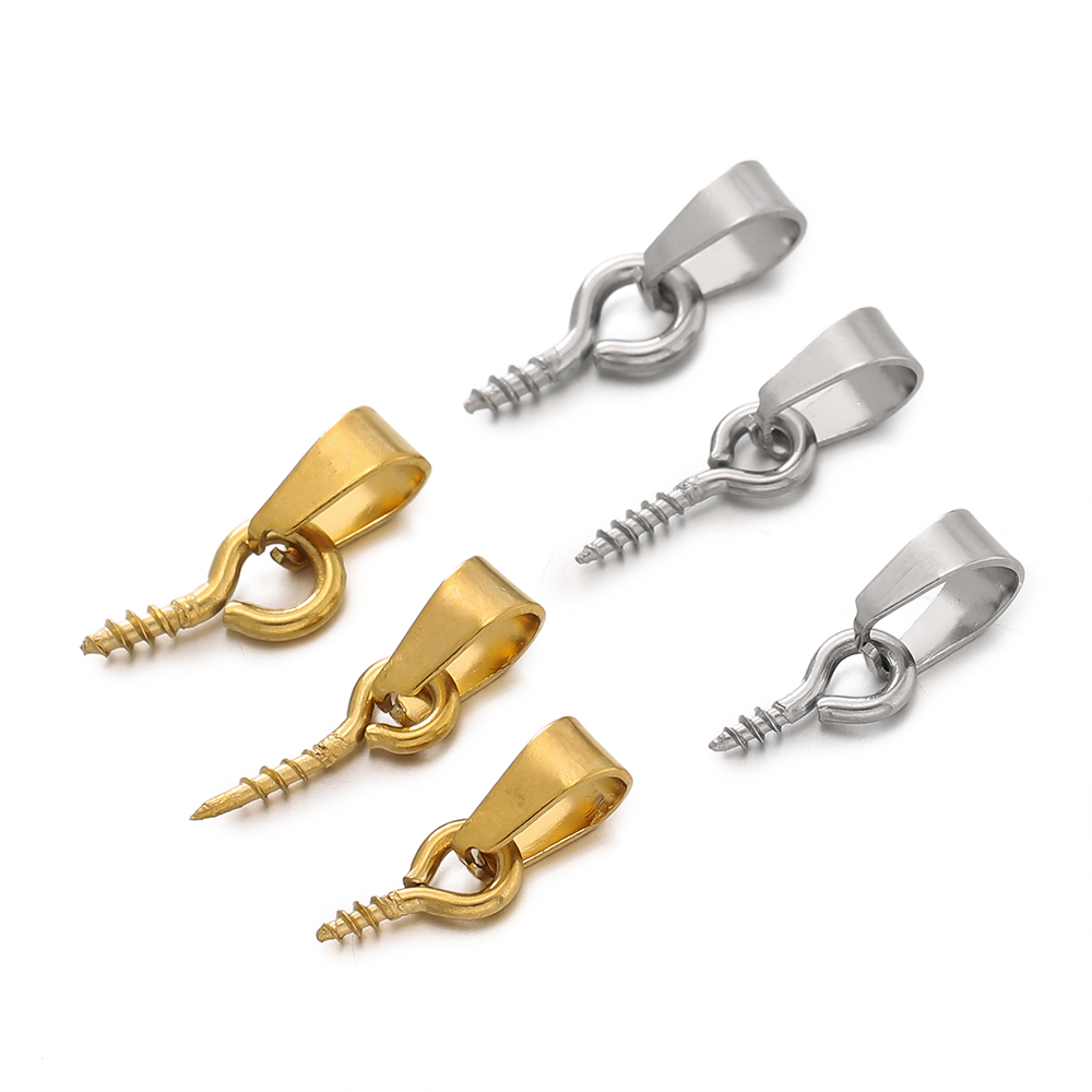 20pcs Stainless Steel Screw Ey - Jewelry Making Looper Tool review and price