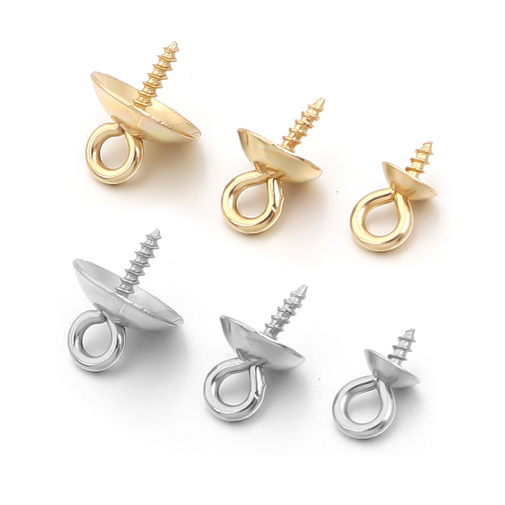 20pcs Stainless Steel Screw Ey - Jewelry Making Looper Tool review and price