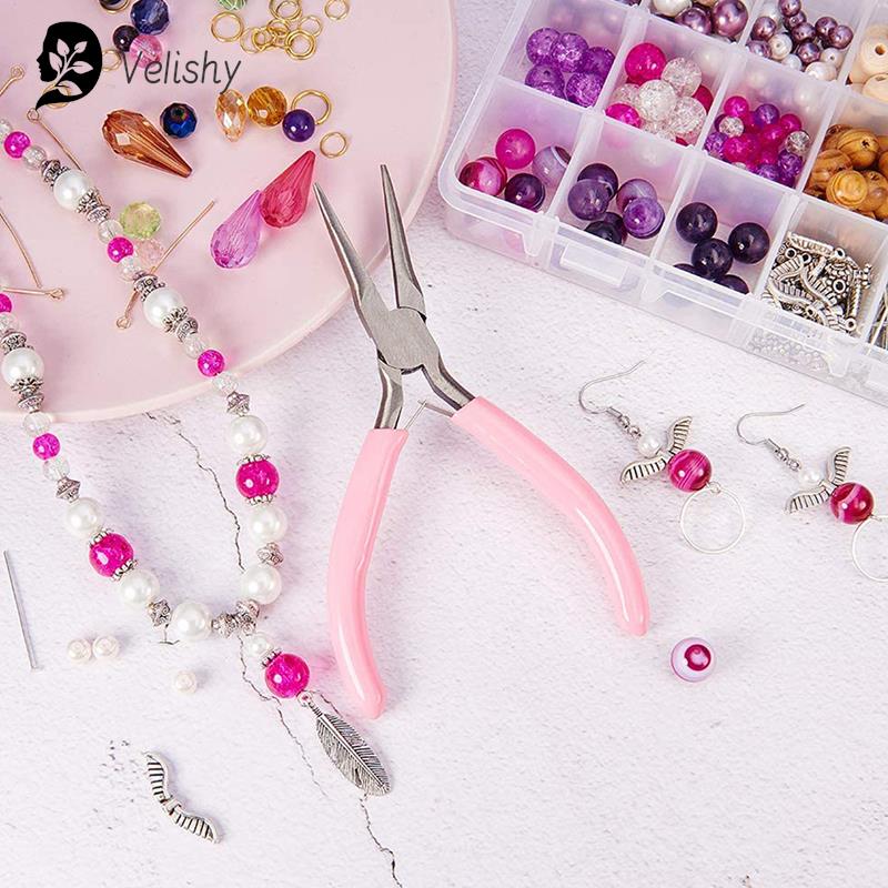 1PC Mini Pliers Diagonal Round - Jewelry Making Needle Nose Pliers review and price