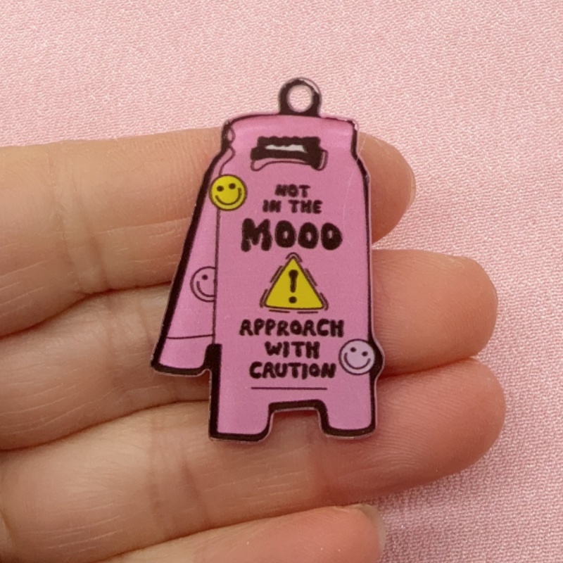 10pcs acrylic printing, please - Jewelry Making Notes review and price