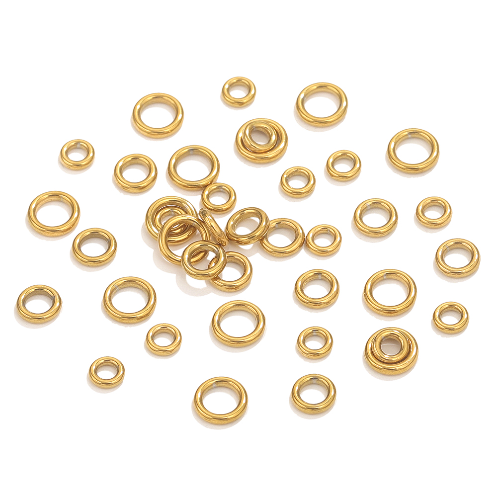 50pcs Stainless Steel O Ring G - Jewelry Making Looper Tool review and price