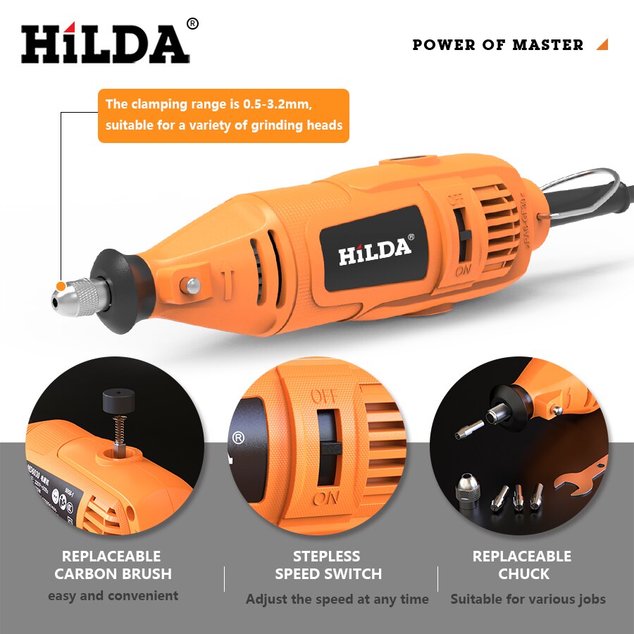 HILDA Electric Drill Grinder E - Jewelry Making Rotary Tool review and price
