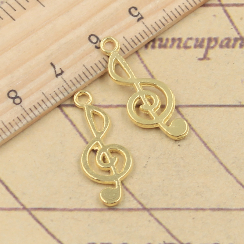 40pcs Charms Musical Note 26x1 - Jewelry Making Notes review and price