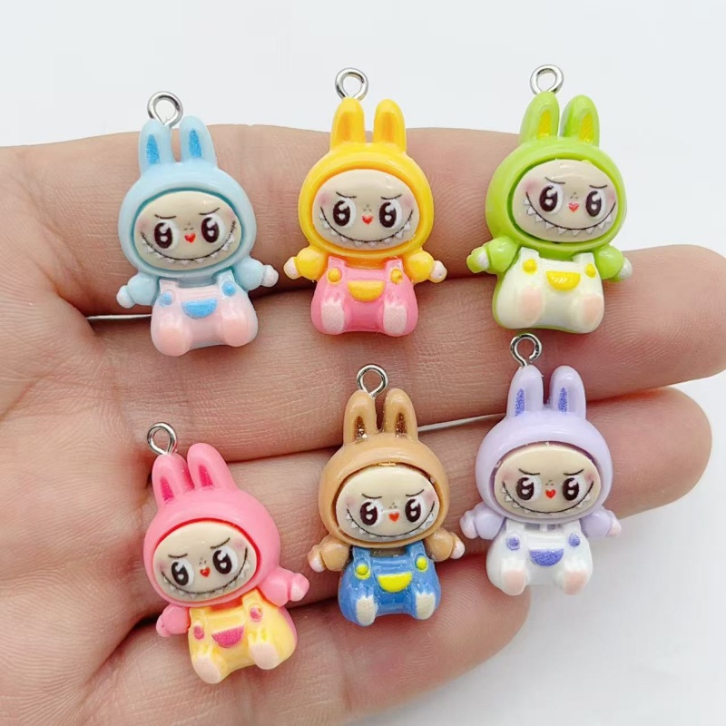 10Pcs Kawaii Rabbit Strawberry - Jewelry Making Earrings review and price