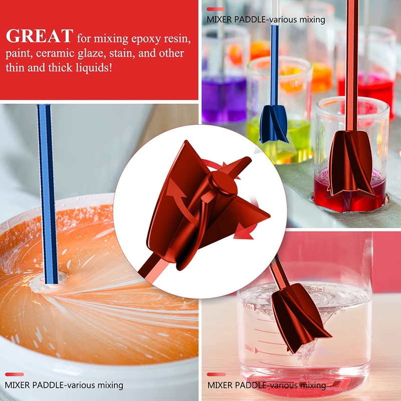 1/4Pcs Epoxy Resin Mixer Tool  - Jewelry Making Rotary Tool review and price