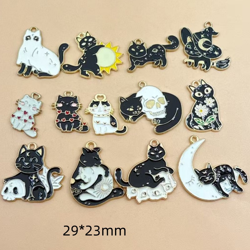 10pcs Original Alloy Enamel Bl - Jewelry Making Earrings review and price